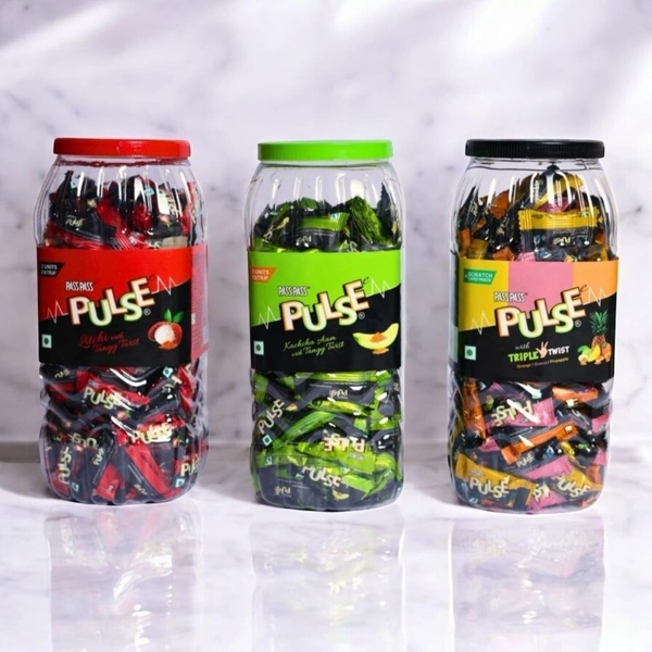 Pulse Candy Jar  - green