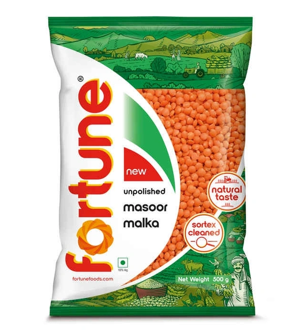 Fortune Masoor Dal Desi 500gm
