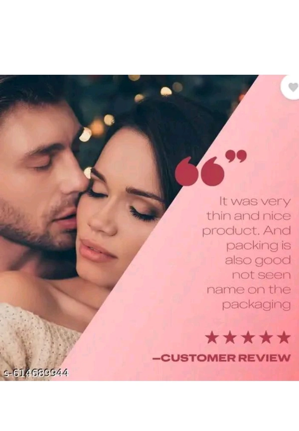 DELUXE Nirodh 50 pcs Secret Delivery Condoms For Men.
Name: DELUXE Nirodh 50 pcs Secret Delivery Condoms For Men.
Product Name: DELUXE Nirodh 50 pcs Secret Delivery Condoms For Men.
Brand Name: WAYNE
Brand: WAYNE
Net Quantity (N): 50
Flavour: No Flavour
Gender: Male
Single Use Deluxe Nirodh Condoms, - White, 6-9