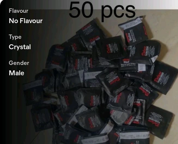 DELUXE Nirodh 50 pcs Secret Delivery Condoms For Men.
Name: DELUXE Nirodh 50 pcs Secret Delivery Condoms For Men.
Product Name: DELUXE Nirodh 50 pcs Secret Delivery Condoms For Men.
Brand Name: WAYNE
Brand: WAYNE
Net Quantity (N): 50
Flavour: No Flavour
Gender: Male
Single Use Deluxe Nirodh Condoms, - White, 6-9