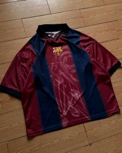 Embroidery Travis Scott Cactus Jack x FC Barcelona 