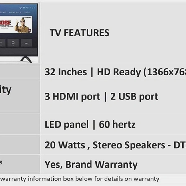Mi 80 cm (32 inches) HD Ready Android Smart LED TV 4A PRO|L32M5-AL (Black) - black, 32 inch HD