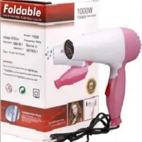 Generic  Hair Dryer - white & pink