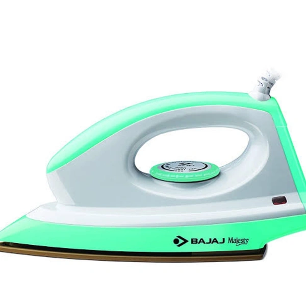 Bajaj Majesty Canvas 1000-Watt Dry Iron (Green