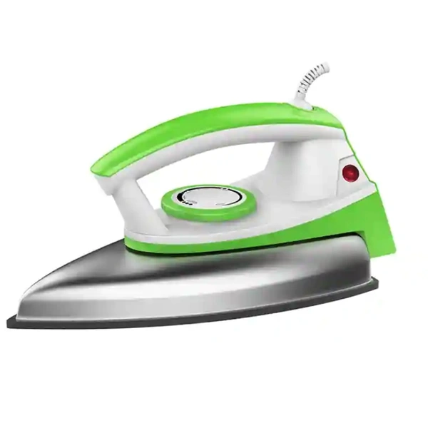 Bajaj Majesty DX 11 1000-Watt Dry Iron (Blue/White) - Green and white, 1250w