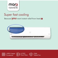 MarQ by Convertible 4-in-1 Cooling 0.8 Ton 3 Star Split Inverter AC White 083SIAA22W - Free