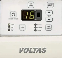 Voltas 1.5 Ton 5 Star, Inverter Window AC (Copper, 2-in-1 Adjustable Mode, 2023 Model, 185V Vertis Elite, White) - White, 1.5 Ton