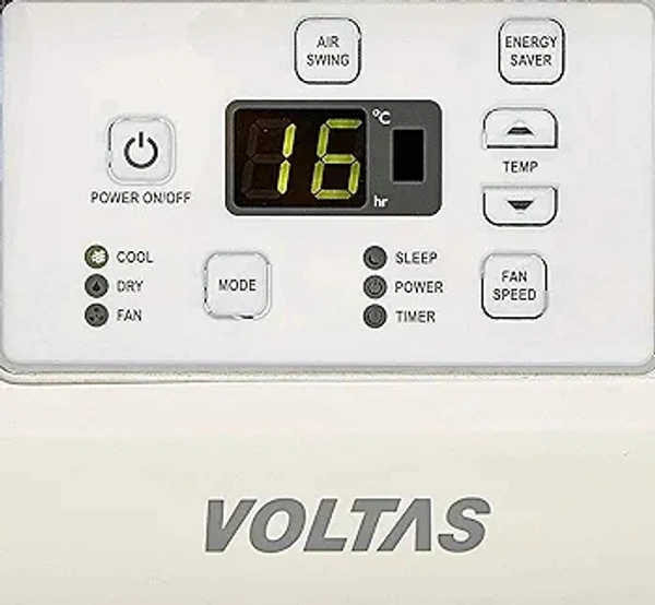 Voltas 1.5 Ton 5 Star, Inverter Window AC (Copper, 2-in-1 Adjustable Mode, 2023 Model, 185V Vertis Elite, White) - White, 1.5 Ton