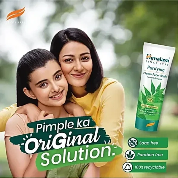 Himalaya Purifying Neem Face Wash: 150 ml - 150ml