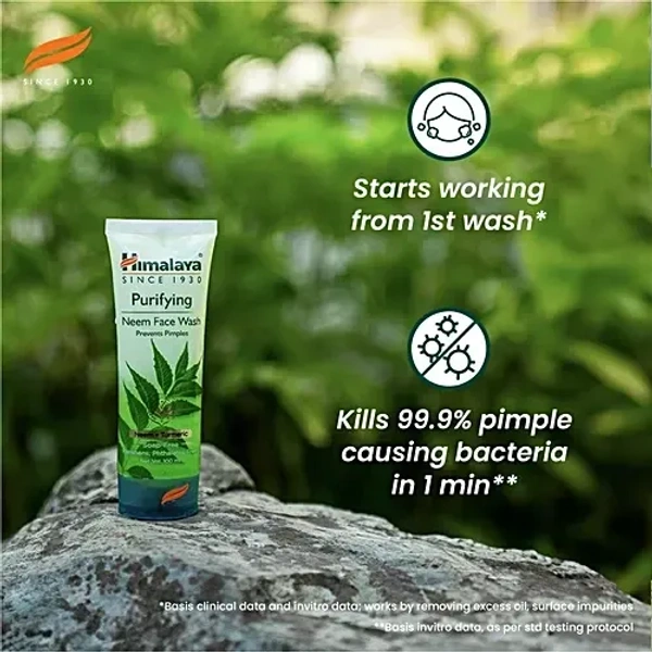 Himalaya Purifying Neem Face Wash: 150 ml - 150ml