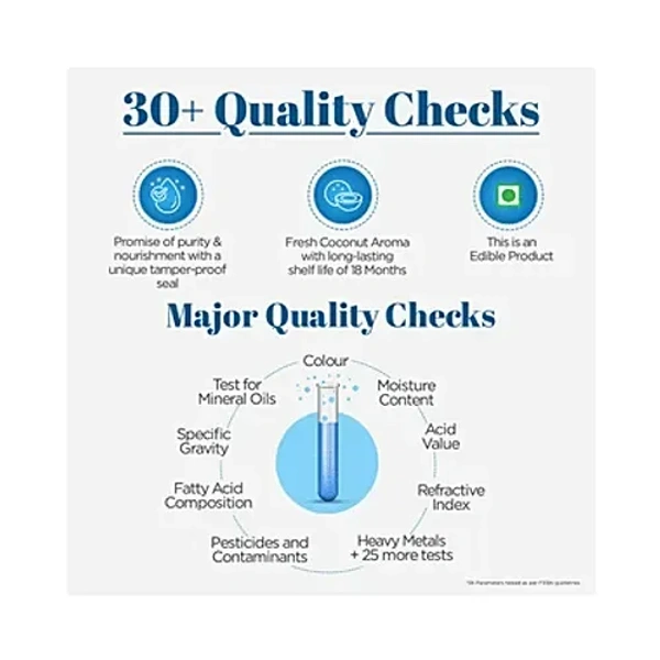 Dabur Anmol Gold Pure Coconut Oil: 550 ml - 550ml