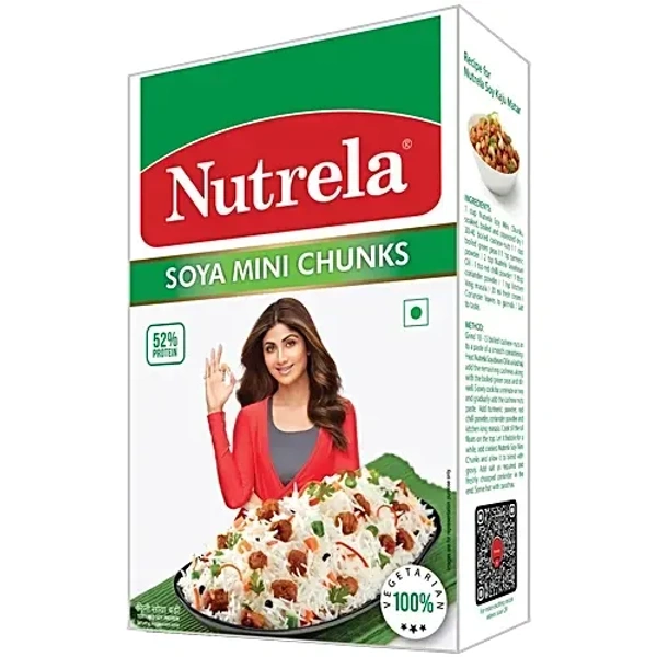Nutrela Soya Mini Chunks: 200 g - 200G