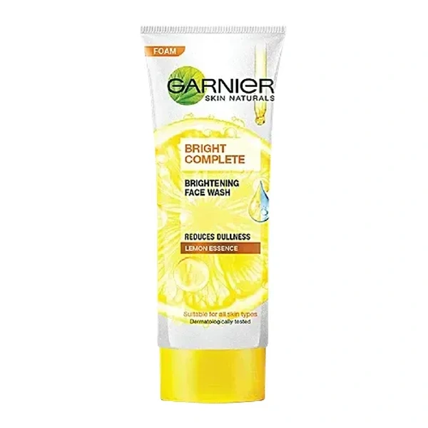 Garnier Bright Complete Face Wash - Lemon: 100 g - 100 g