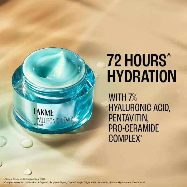 Lakme Absolute Hydra Pro Gel Day Cream: 50 g - 50g