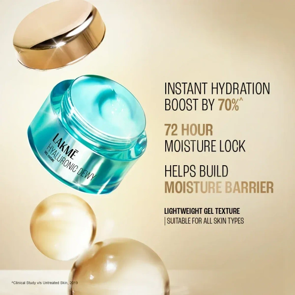 Lakme Absolute Hydra Pro Gel Day Cream: 50 g - 50g