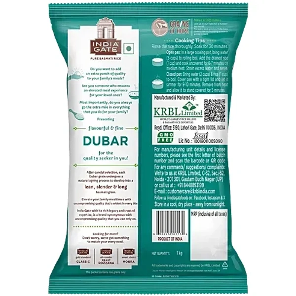 India Gate Dubar Basmati Rice (Broken): 1 kg - 1kg