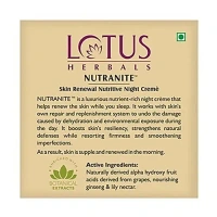Lotus Herbals Nutranite Night Creme: 50 g - 50g