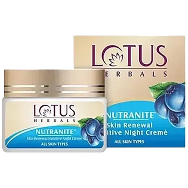 Lotus Herbals Nutranite Night Creme: 50 g - 50g