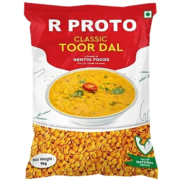  R Proto Classic Toor Dal: 1 Kg - 1kg