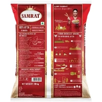  Samrat  Samrat MP Chakki Wheat Atta: 10 kgs - 10kg