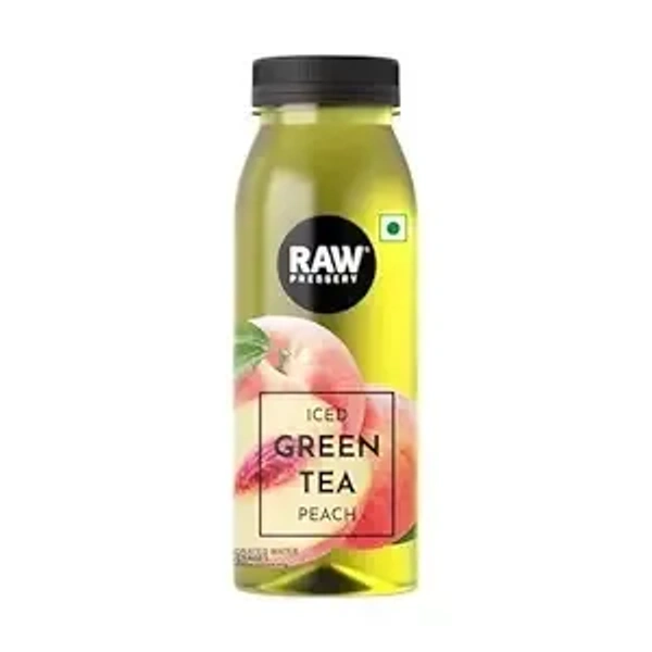 Raw Pressery Iced Green Tea Peach: 250 ml - 250ML