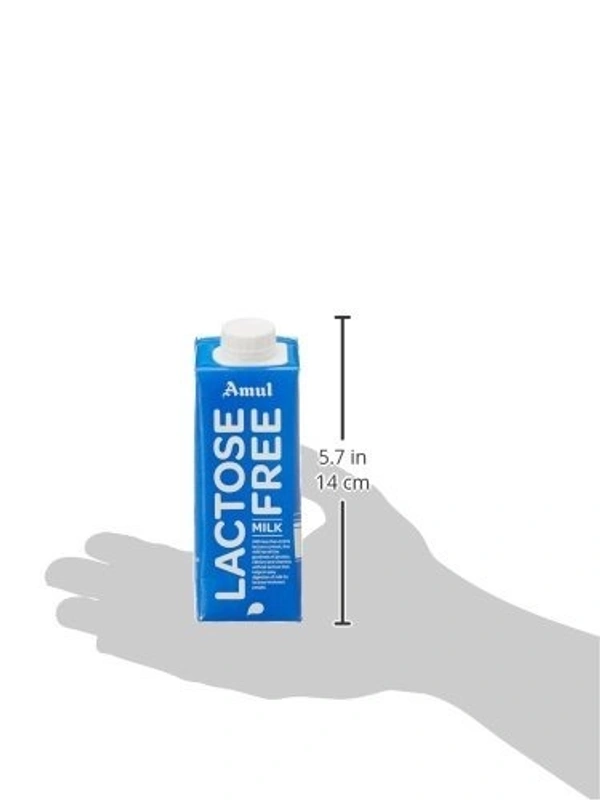 Amul Lactose Free Milk: 200 ml - 200ml