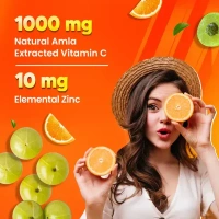  Fast & Up Charge Natural Vitamin C From Amla Extract & Zinc: 20 Unit - 20unit