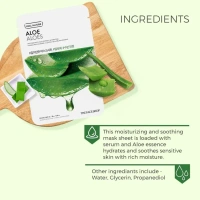 The Face Shop Real Nature Aloe Sheet Mask: 20 g - 20g