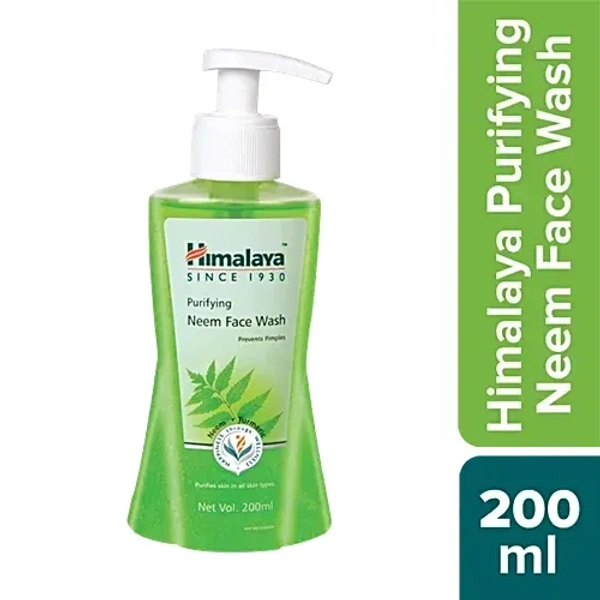 Himalaya Purifying Neem Face Wash: 200 ml - 200ml