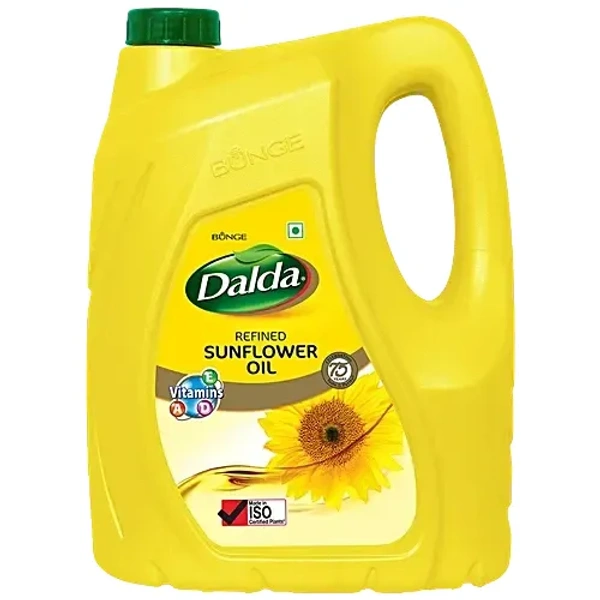 Dalda Dalda Refined Sunflower Oil: 4.55 kg - 4.55KG