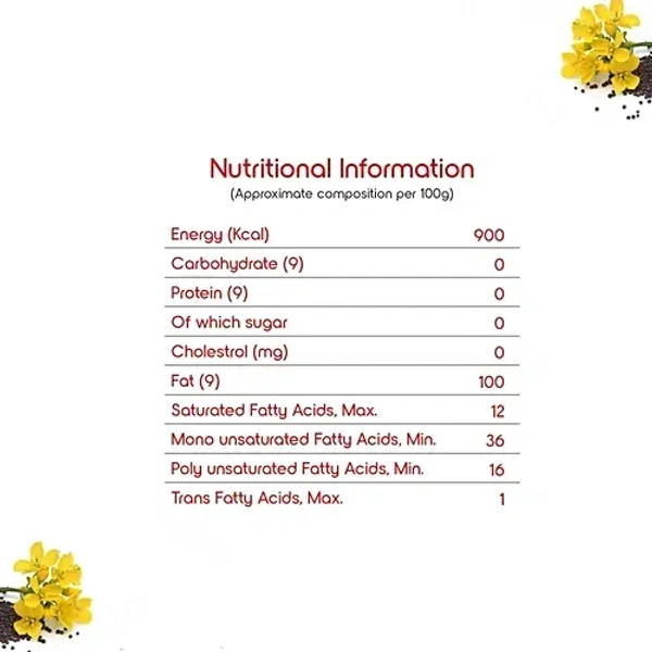 Fortune Kachi Ghani Mustard Oil (1 L): 910 g - 1L