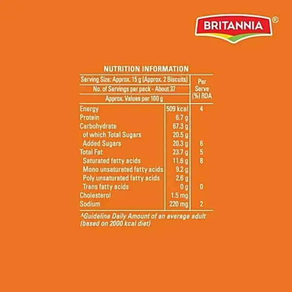 Britannia Good Day Cashew Cookies: 565 g - 565G