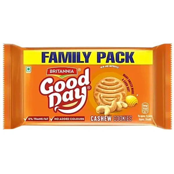 Britannia Good Day Cashew Cookies: 565 g - 565G