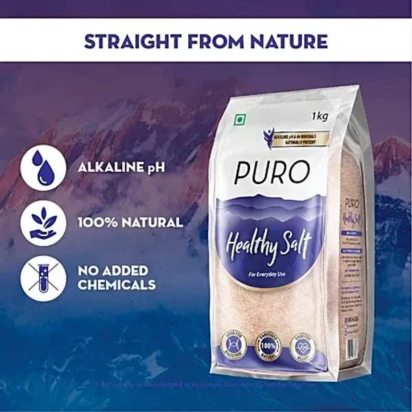  Puro Healthy Salt: 1 kg - 1kg