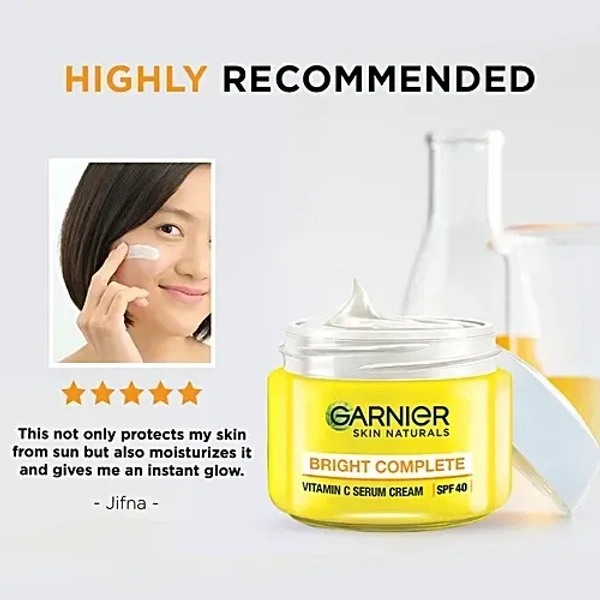 Garnier Garnier Bright Complete Vitamin C SPF 40 Serum Cream: 45 g - 45 g