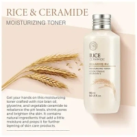 The Face Shop The Face Shop Rice Ceramide Moisturizing Toner: 150 Ml - 150