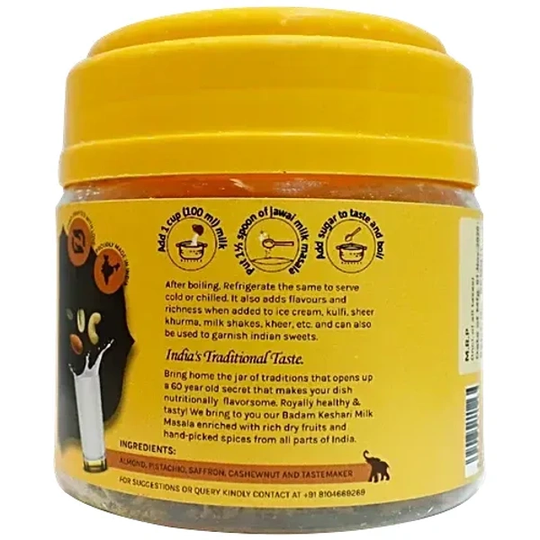 Jawai Jawai Badam Keshari Milk Masala: 20 g - 20g