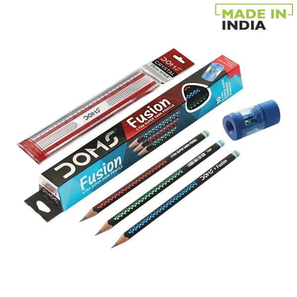Doms Fusion X-Tra Super Dark Pencil: 10 Pieces - 10 Pieces