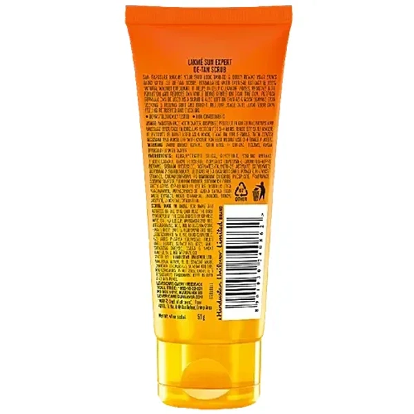 Lakme Sun Expert De-Tan Scrub: 50 g - 50g