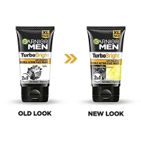 Garnier Men Turbo Bright Anti-Pollution Face Wash: 150 g - 150g