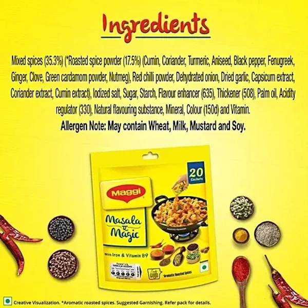 Maggi Masala Magic: 120 g - 120gm