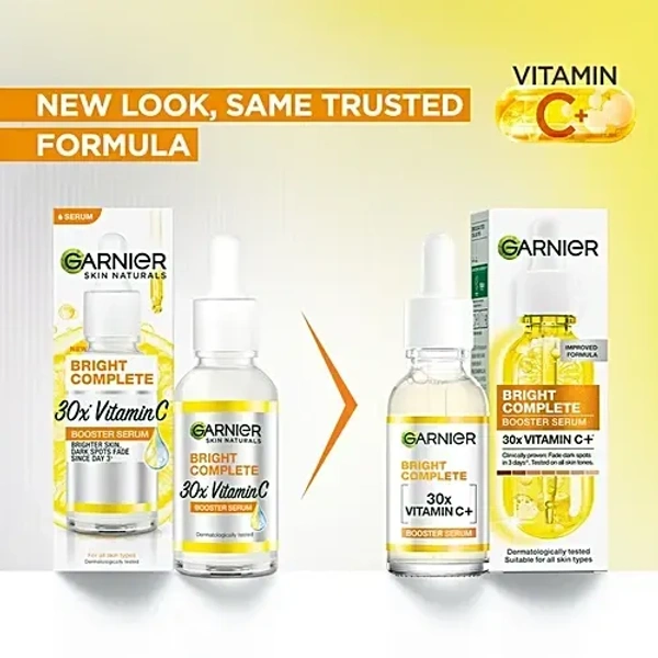 Garnier Garnier Bright Complete 30x Vitamin C Booster Face Serum: 15 ml - 15ml