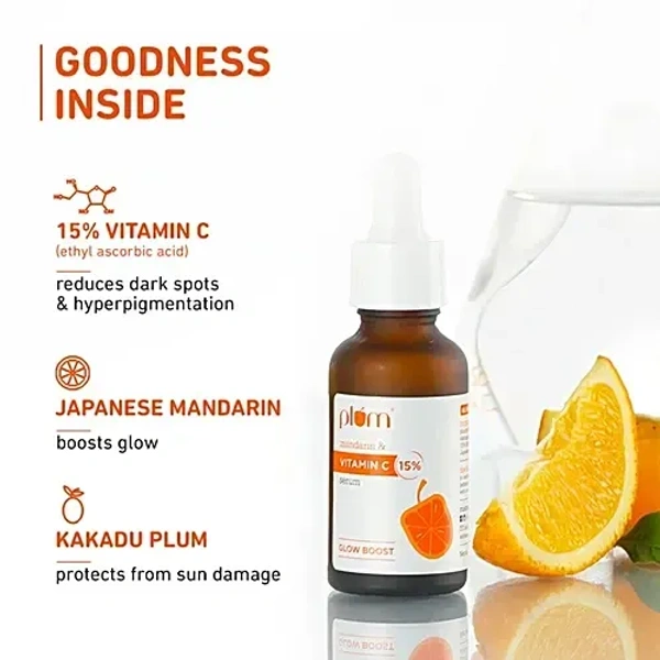 Plum Vitamin C Face Serum With Mandarin: 20 ml - 20 ml