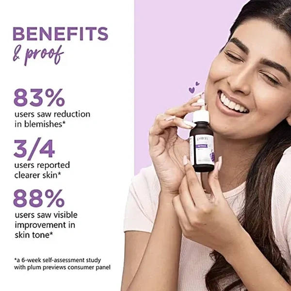 Plum Plum Bakuchiol & Retinol 1% Serum: 20 ml - 20 ml