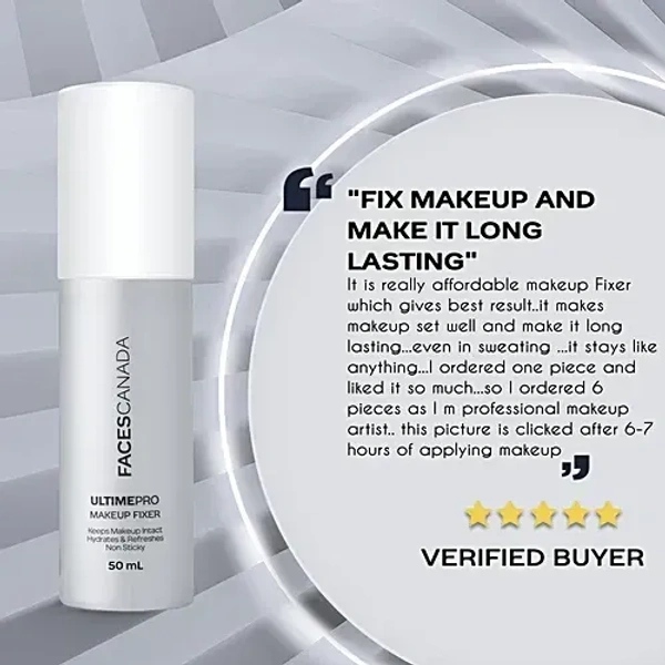 Faces Canada Ultime Pro Makeup Fixer: 50 ml - 50ml