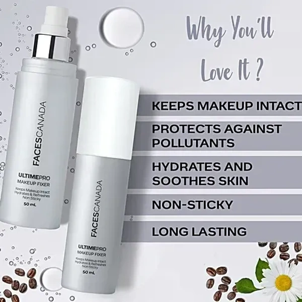 Faces Canada Ultime Pro Makeup Fixer: 50 ml - 50ml