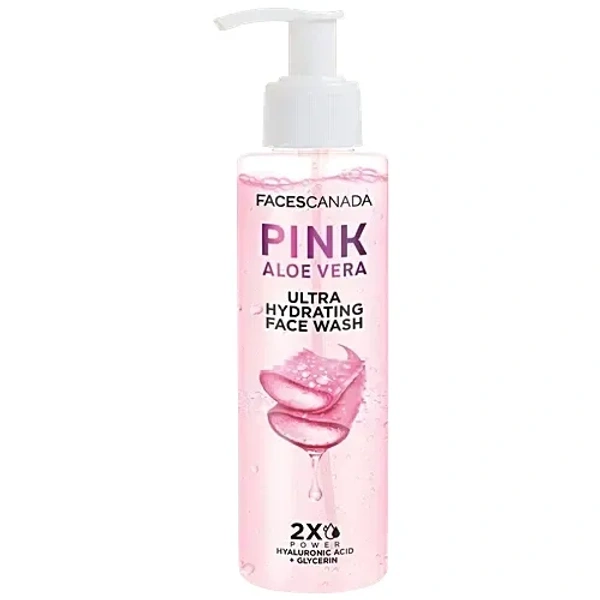 Faces Canada Pink Aloe Vera Ultra Hydrating Face Wash: 100 ml - 100ml
