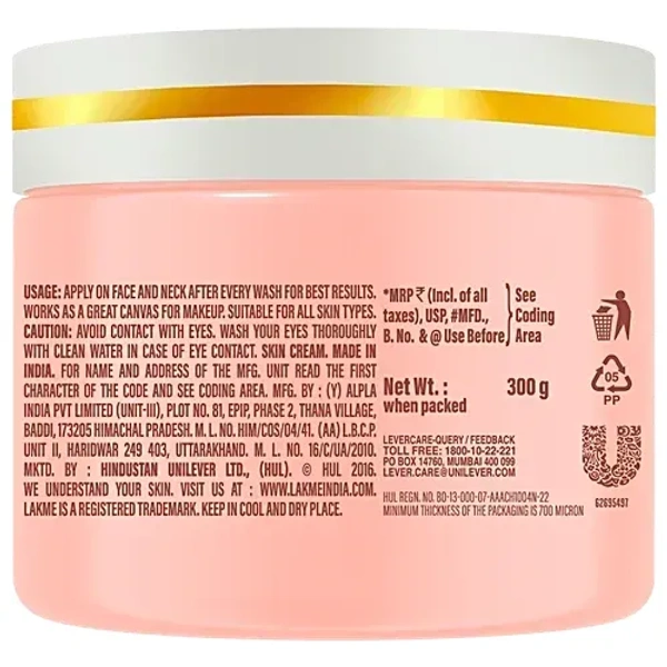 Lakme Lakme Lakme Peach Milk Soft Creme: 200 g - 200g
