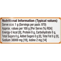 Tata Salt - Evaporated Iodised: 1 kg - 1kg