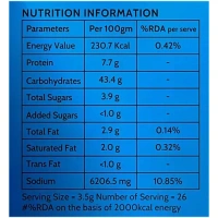 Snapin Cheese Pasta Masala: 90 g - 90g